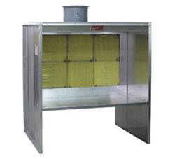 Cross Draft Spray Booth